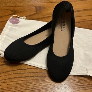 NWT JOURNEE BALLET FLATS BLACK 6.5W